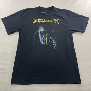 Megadeth 2023 T Shirt Mens XL Graphic Band‎ Tee Black Short Sleeve